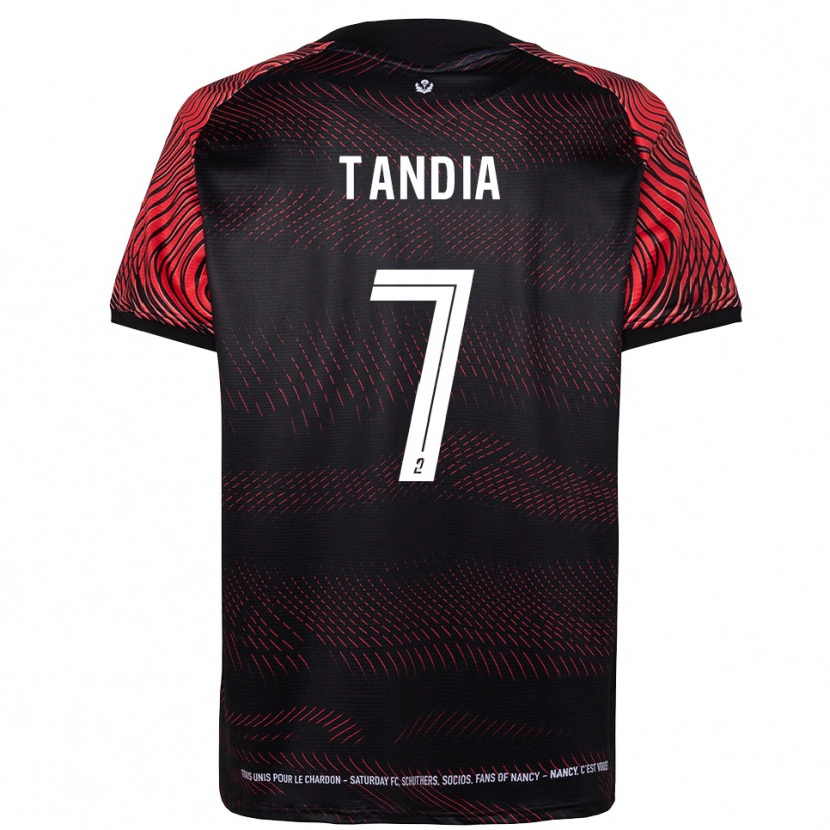 Danxen Kvinder Youssouf Tandia #7 Hvid Rød Hjemmebane Spillertrøjer 2025/26 Trøje T-Shirt