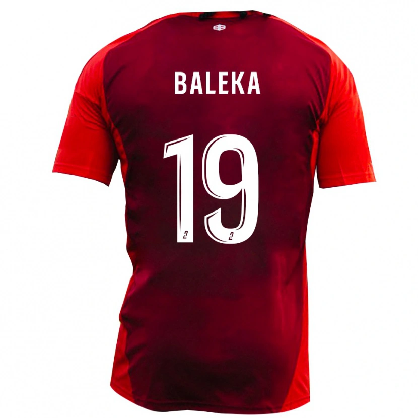 Danxen Kvinder Randy Baleka #19 Rød Burgunder Hjemmebane Spillertrøjer 2025/26 Trøje T-Shirt