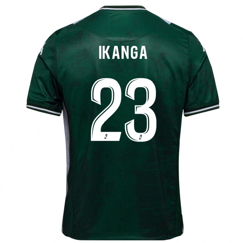 Danxen Kvinder Jovany Ikanga #23 Grøn Hvid Hjemmebane Spillertrøjer 2025/26 Trøje T-Shirt