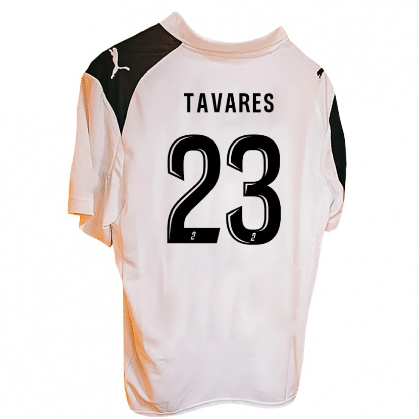 Danxen Kvinder Yohan Tavares #23 Orange Sort Hjemmebane Spillertrøjer 2025/26 Trøje T-Shirt