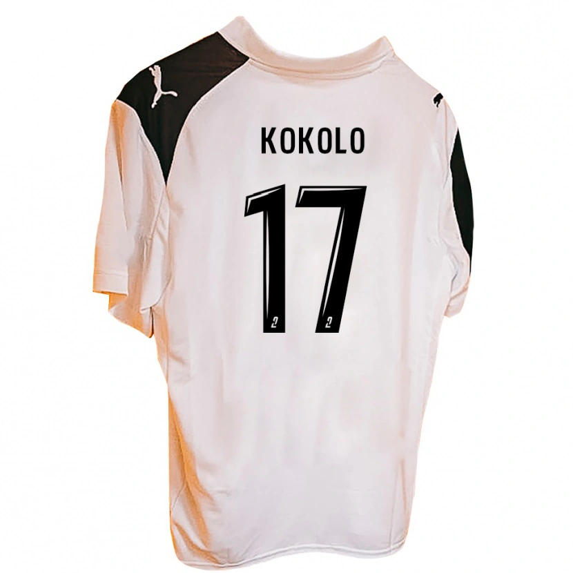 Danxen Kvinder William Kokolo #17 Orange Sort Hjemmebane Spillertrøjer 2025/26 Trøje T-Shirt