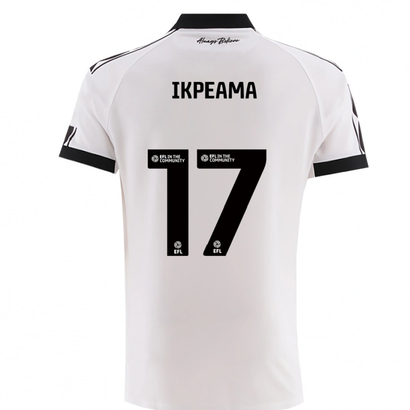 Danxen Kvinder Excellent Ikpeama #17 Hvid Sort Udebane Spillertrøjer 2025/26 Trøje T-Shirt