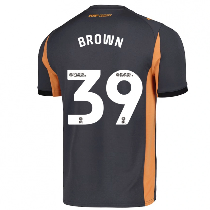 Danxen Kvinder Dajaune Brown #39 Grå Orange Sort Udebane Spillertrøjer 2025/26 Trøje T-Shirt