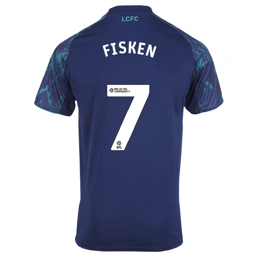 Danxen Kvinder Alfie Fisken #7 Marinegrøn Hvid Udebane Spillertrøjer 2025/26 Trøje T-Shirt