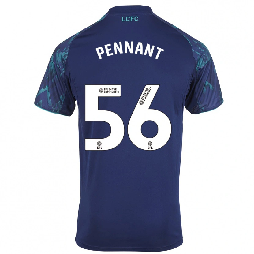 Danxen Kvinder Terrell Pennant #56 Marinegrøn Hvid Udebane Spillertrøjer 2025/26 Trøje T-Shirt