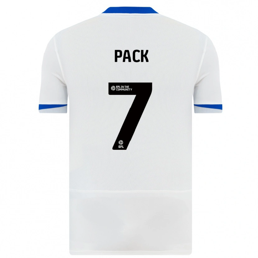 Danxen Kvinder Marlon Pack #7 Hvid Sort Udebane Spillertrøjer 2025/26 Trøje T-Shirt