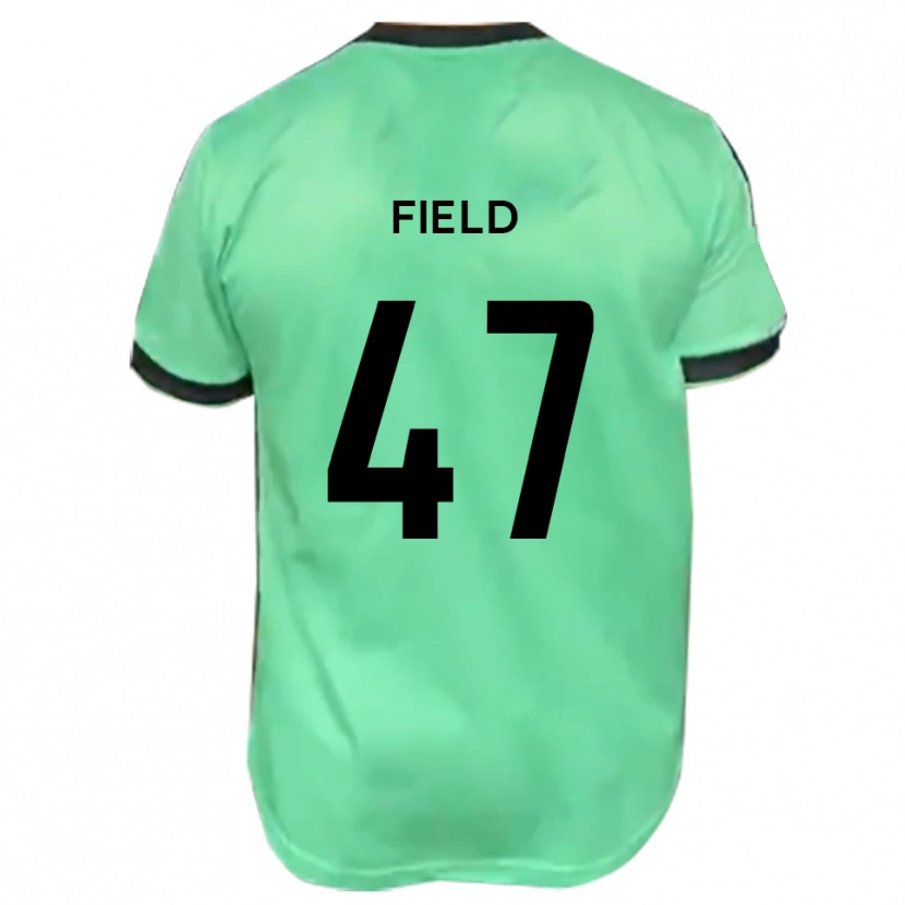 Danxen Kvinder Tyler Field #47 Turkis Sort Udebane Spillertrøjer 2025/26 Trøje T-Shirt