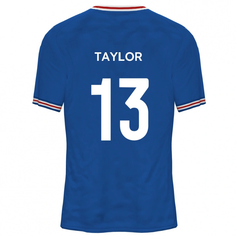 Danxen Kvinder Sam Taylor #13 Dodger Blå Udebane Spillertrøjer 2025/26 Trøje T-Shirt