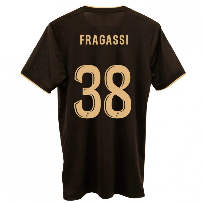Danxen Kvinder Tom Fragassi #38 Blå Rød Udebane Spillertrøjer 2025/26 Trøje T-Shirt