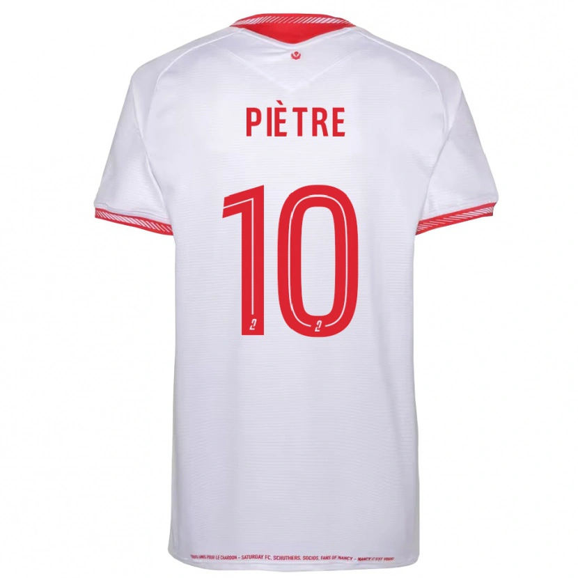 Danxen Kvinder Lenny Piètre #10 Sort Rød Udebane Spillertrøjer 2025/26 Trøje T-Shirt