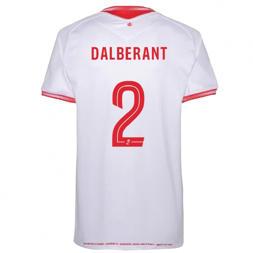 Danxen Kvinder Jean-Michel Dalberant #2 Sort Rød Udebane Spillertrøjer 2025/26 Trøje T-Shirt