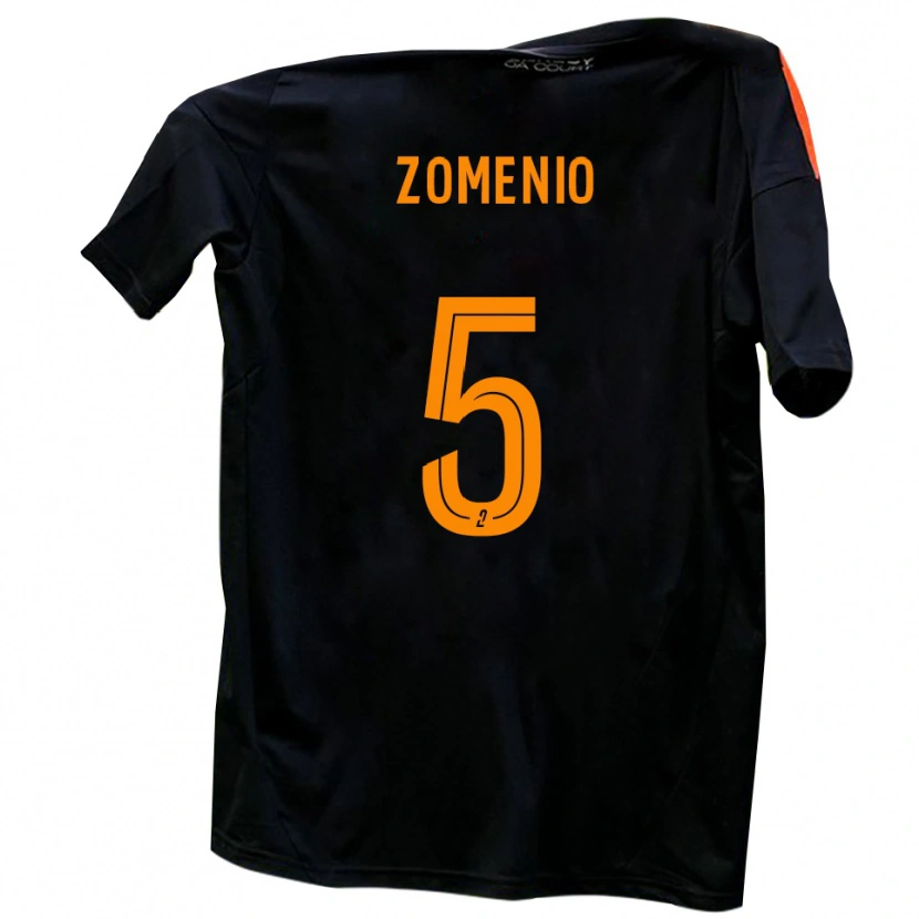Danxen Kvinder Paco Zomenio #5 Hvid Rød Udebane Spillertrøjer 2025/26 Trøje T-Shirt