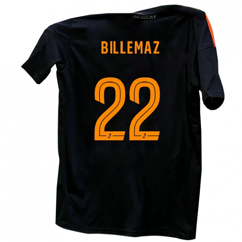 Danxen Kvinder Clément Billemaz #22 Hvid Rød Udebane Spillertrøjer 2025/26 Trøje T-Shirt