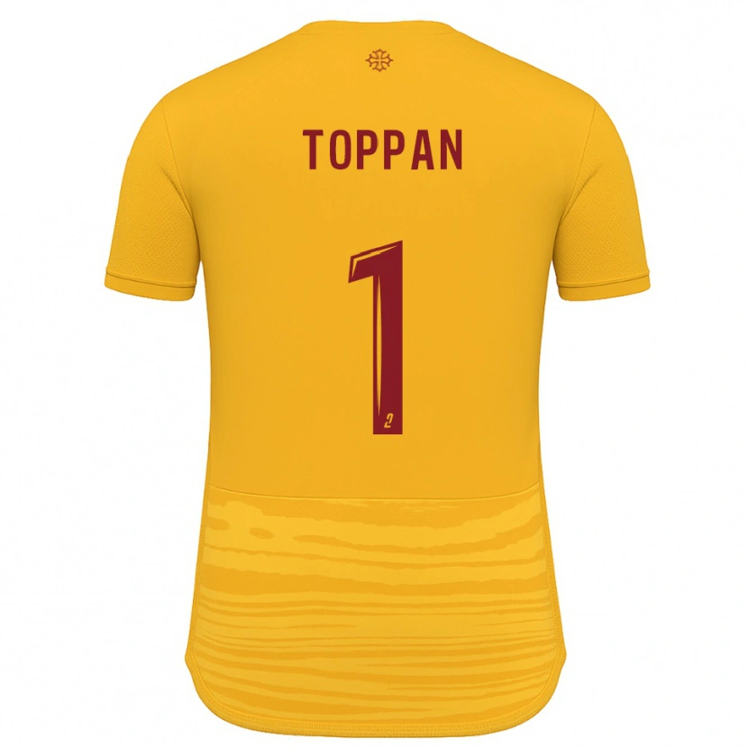 Danxen Kvinder Mae Toppan #1 Orange Burgundy Udebane Spillertrøjer 2025/26 Trøje T-Shirt