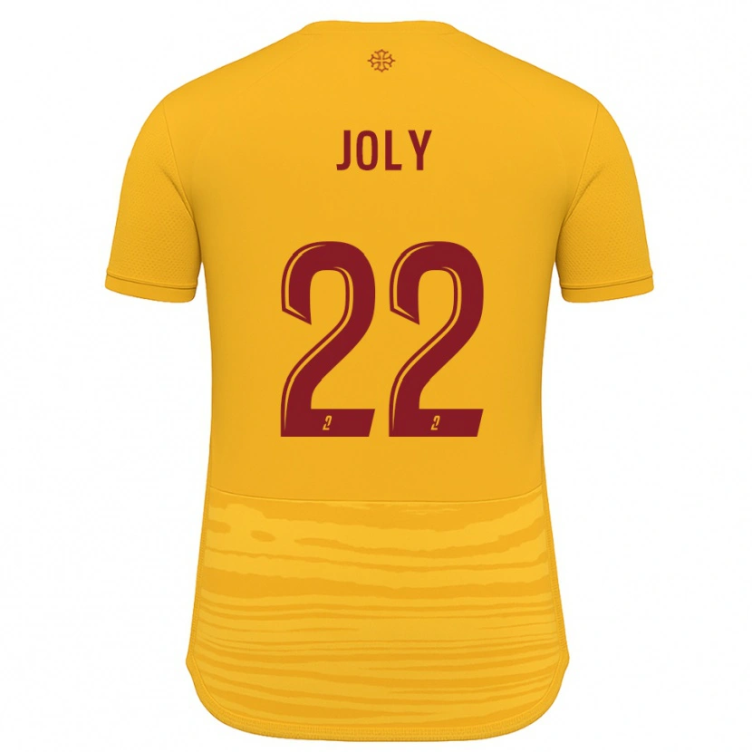 Danxen Kvinder Octave Joly #22 Orange Burgundy Udebane Spillertrøjer 2025/26 Trøje T-Shirt