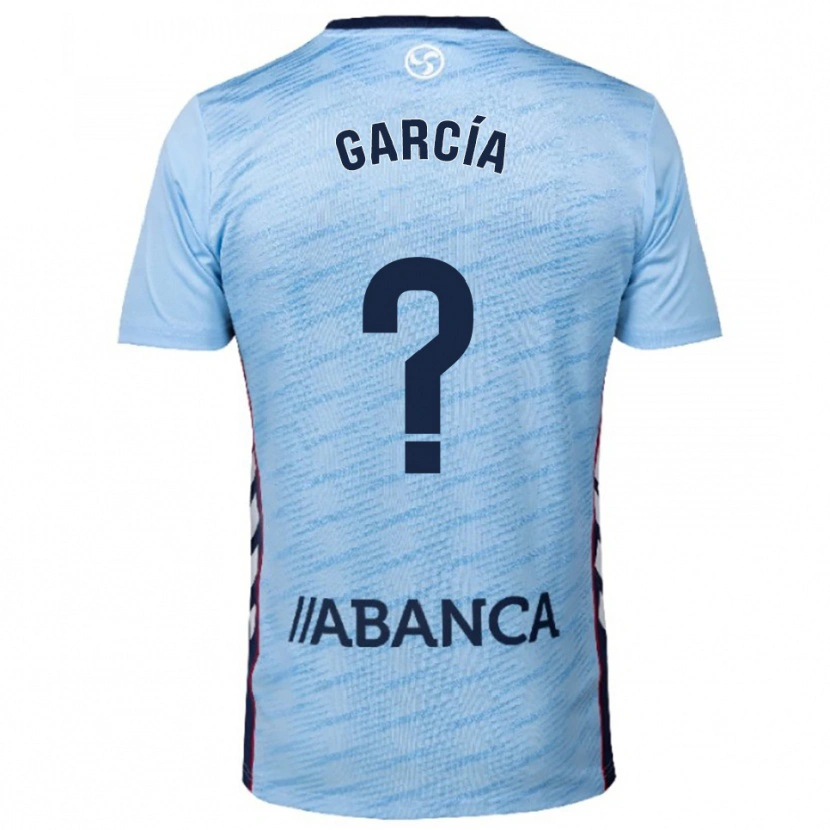 Danxen Børn Pedro García #0 Himmelblå Rød Hjemmebane Spillertrøjer 2025/26 Trøje T-Shirt