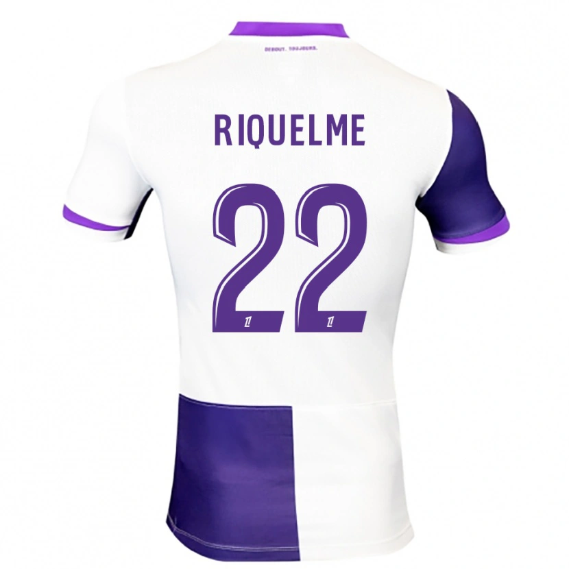 Danxen Børn Laura Riquelme #22 Lilla Hvid Hjemmebane Spillertrøjer 2025/26 Trøje T-Shirt