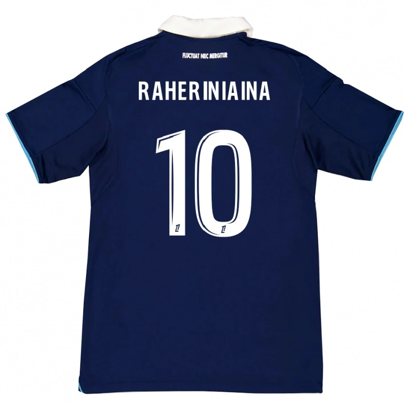 Danxen Børn El Hadary Raheriniaina #10 Mørkeblå Hvid Hjemmebane Spillertrøjer 2025/26 Trøje T-Shirt