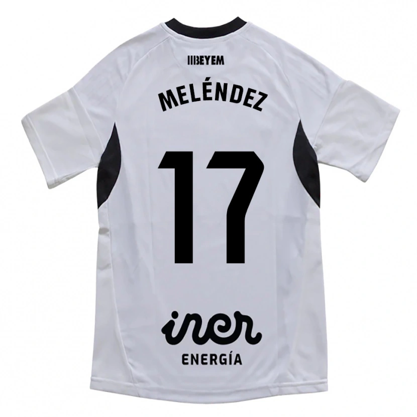 Danxen Børn Ale Meléndez #17 Hvid Lilla Hjemmebane Spillertrøjer 2025/26 Trøje T-Shirt