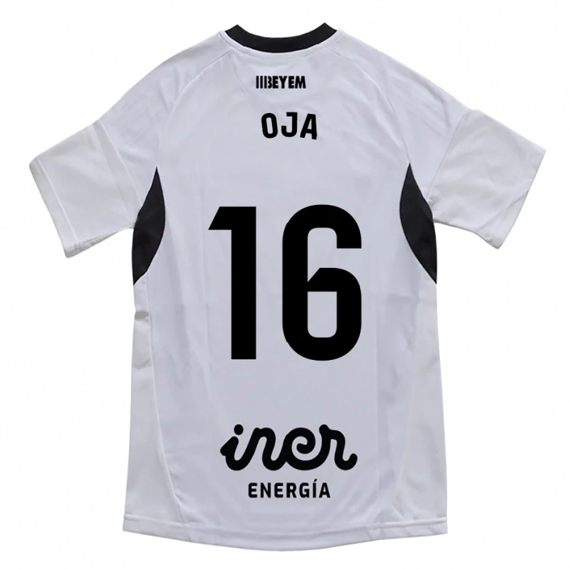 Danxen Børn Johannes Oja #16 Hvid Lilla Hjemmebane Spillertrøjer 2025/26 Trøje T-Shirt