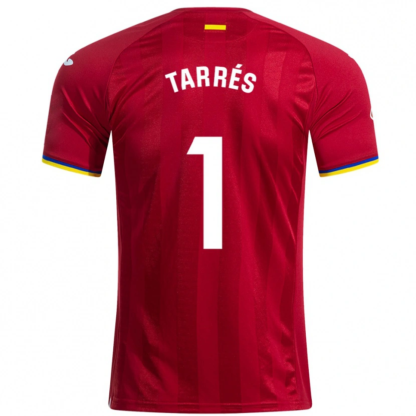 Danxen Børn Lluis Tarrés #1 Rød Gul Blå Udebane Spillertrøjer 2025/26 Trøje T-Shirt