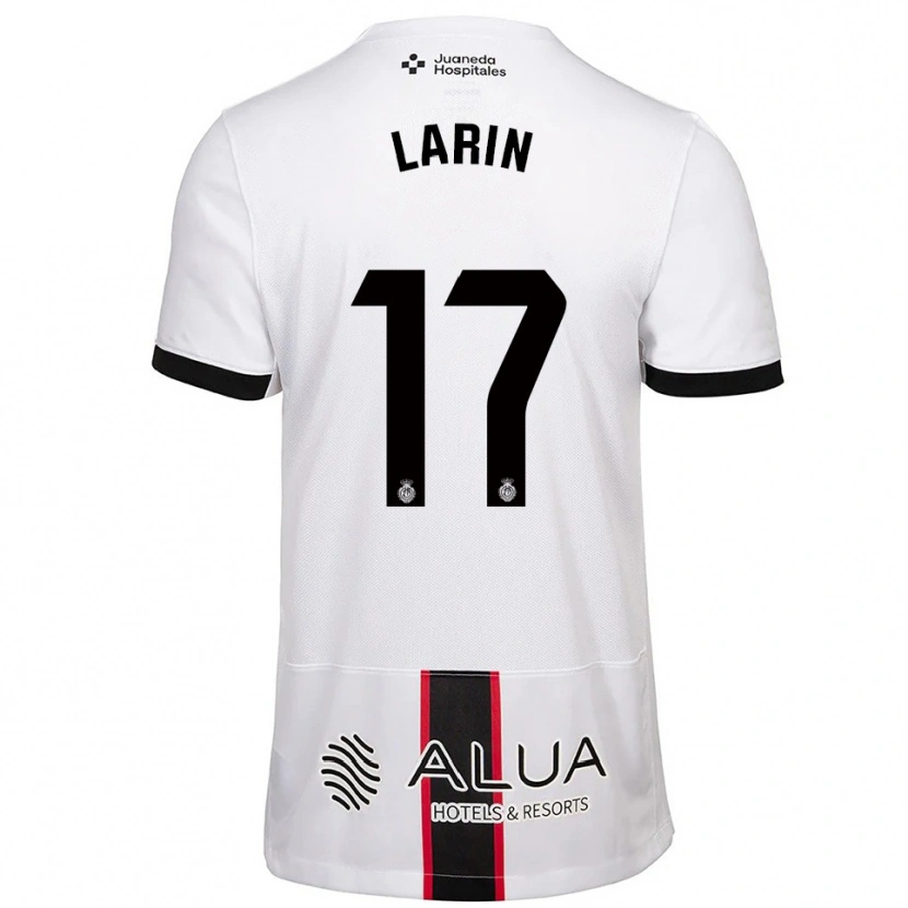 Danxen Børn Cyle Larin #17 Hvid Sort Udebane Spillertrøjer 2025/26 Trøje T-Shirt