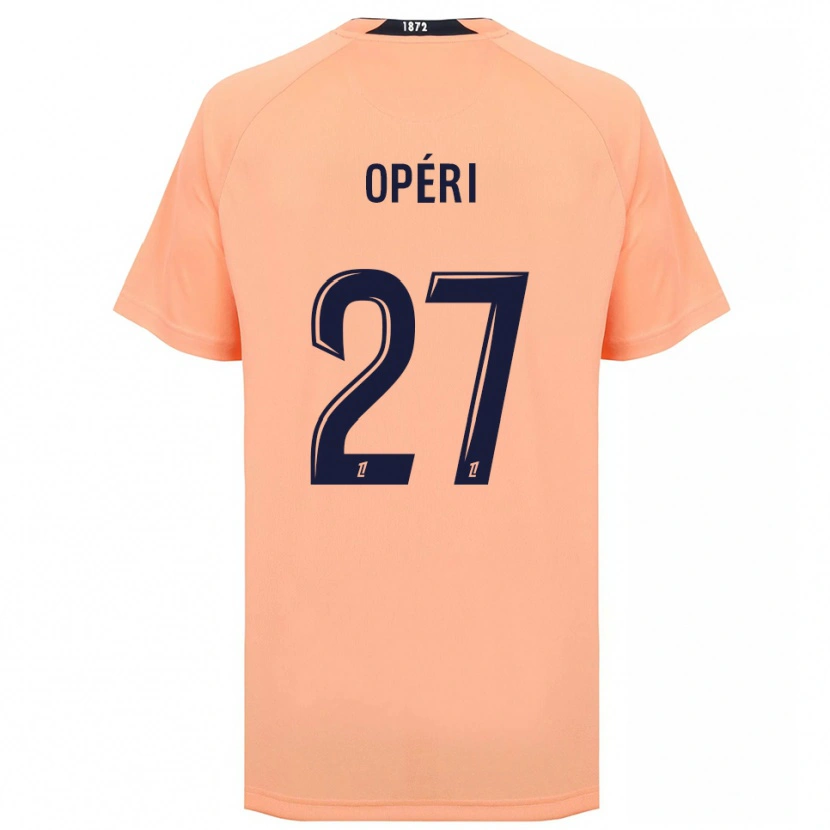 Danxen Børn Christopher Operi #27 Orange Marineblå Udebane Spillertrøjer 2025/26 Trøje T-Shirt