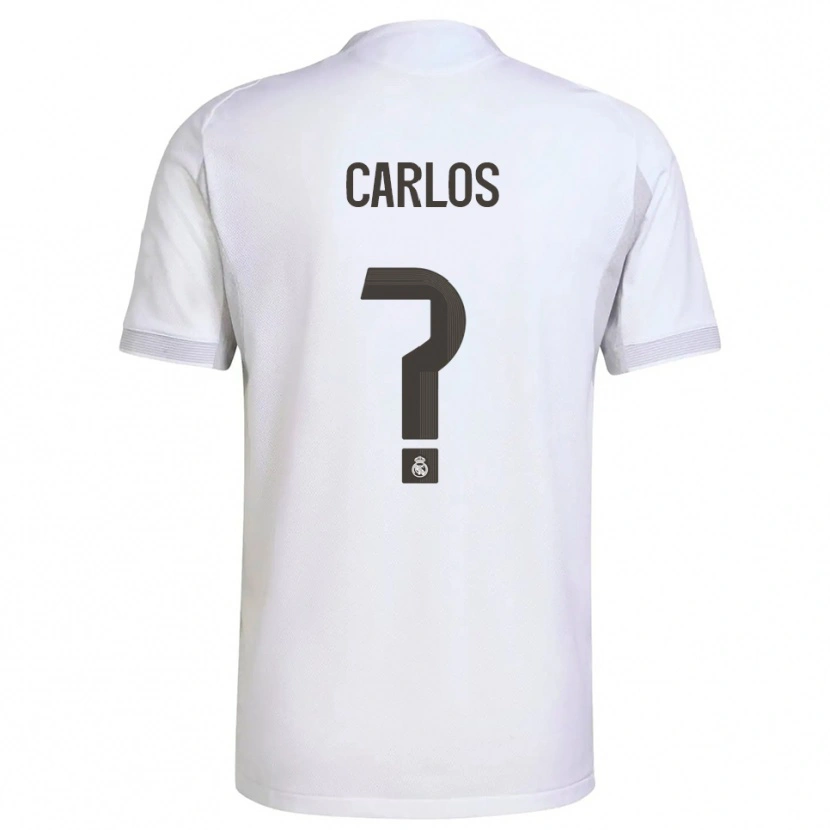 Danxen Mænd Carlos Sánchez #0 Hvid Gul Hjemmebane Spillertrøjer 2025/26 Trøje T-Shirt