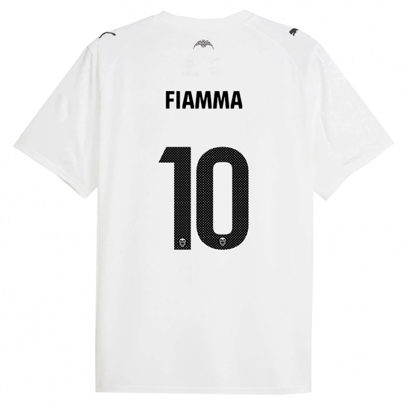 Danxen Mænd Fiamma #10 Hvid Sort Hjemmebane Spillertrøjer 2025/26 Trøje T-Shirt