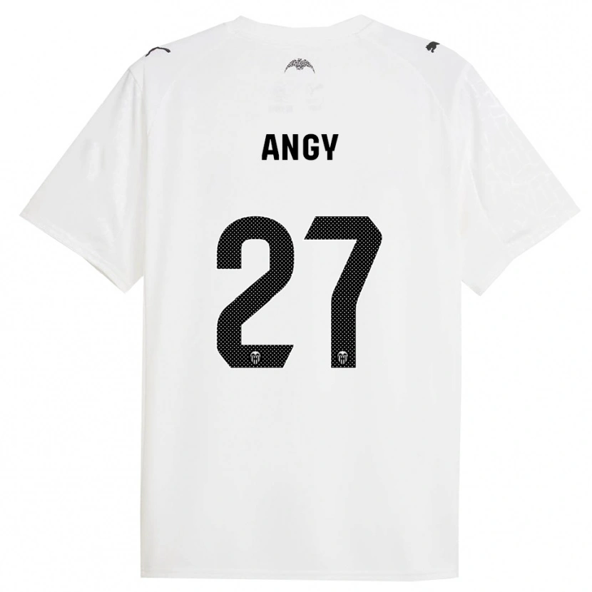Danxen Mænd Angy #27 Hvid Sort Hjemmebane Spillertrøjer 2025/26 Trøje T-Shirt