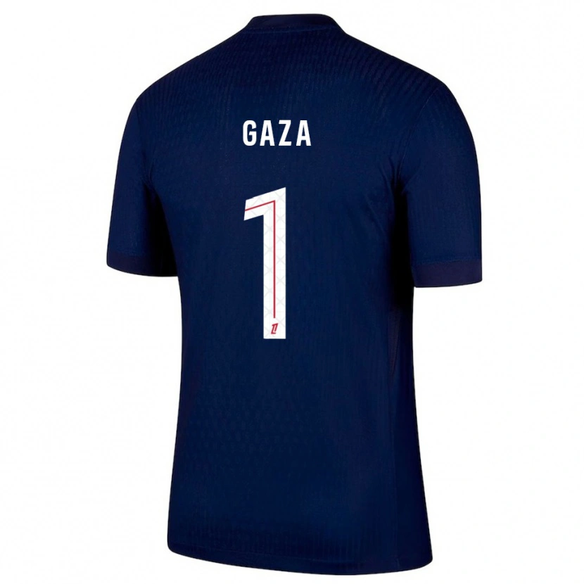 Danxen Mænd Johnny Gaza #1 Navy Rød Hjemmebane Spillertrøjer 2025/26 Trøje T-Shirt