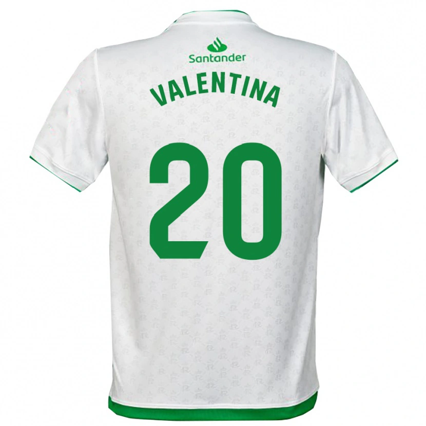Danxen Mænd Valentina Lucumi Montoya #20 Grøn Hvid Hjemmebane Spillertrøjer 2025/26 Trøje T-Shirt