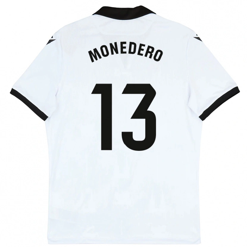 Danxen Mænd Marc Monedero #13 Hvid Sort Hjemmebane Spillertrøjer 2025/26 Trøje T-Shirt