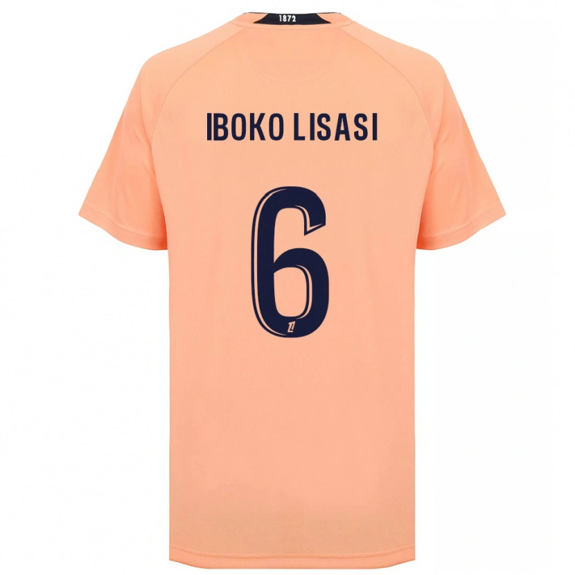 Danxen Mænd Malachie Iboko Lisasi #6 Orange Marineblå Udebane Spillertrøjer 2025/26 Trøje T-Shirt
