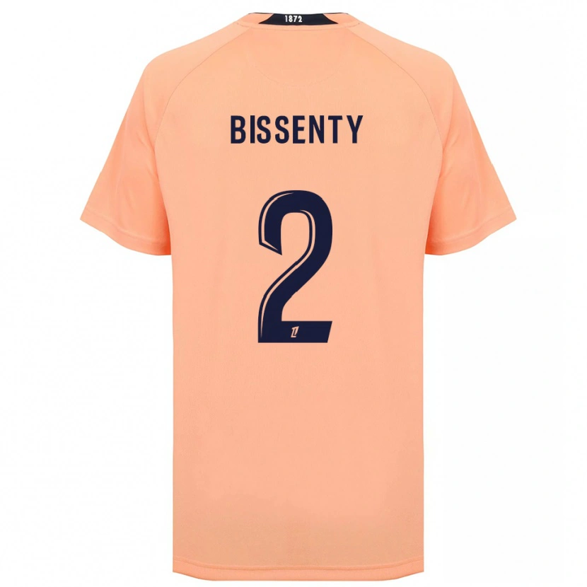 Danxen Mænd Bissenty Gomis #2 Orange Marineblå Udebane Spillertrøjer 2025/26 Trøje T-Shirt