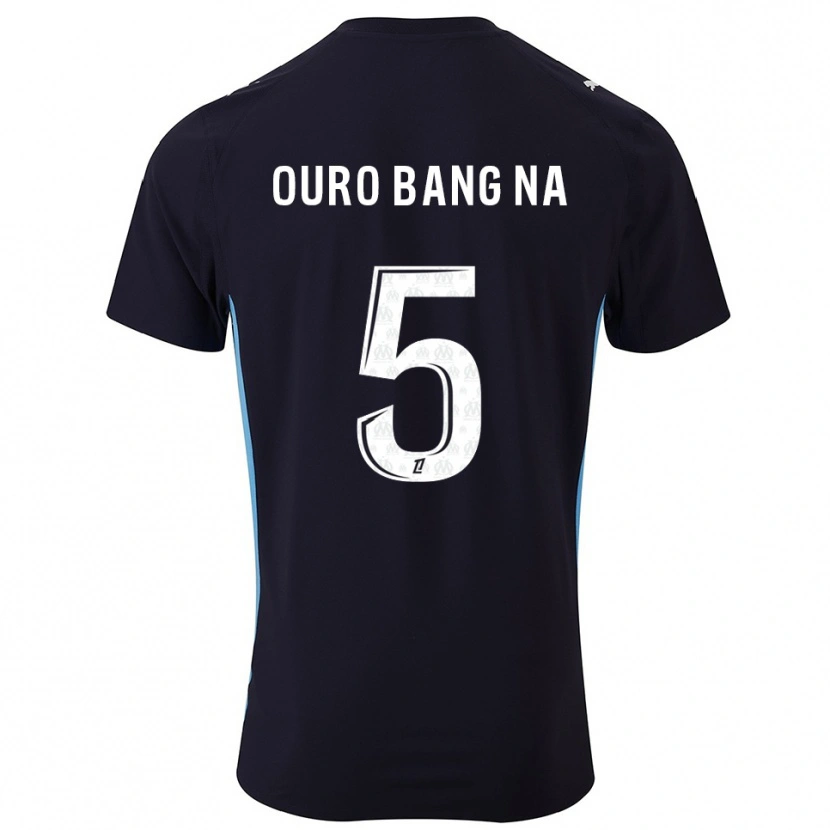 Danxen Mænd Rayan Ouro Bang Na #5 Sort Himmelblå Udebane Spillertrøjer 2025/26 Trøje T-Shirt
