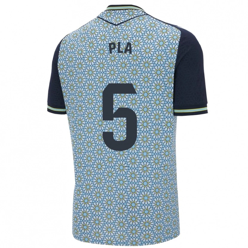 Danxen Mænd Edu Pla #5 Blå Navy Udebane Spillertrøjer 2025/26 Trøje T-Shirt