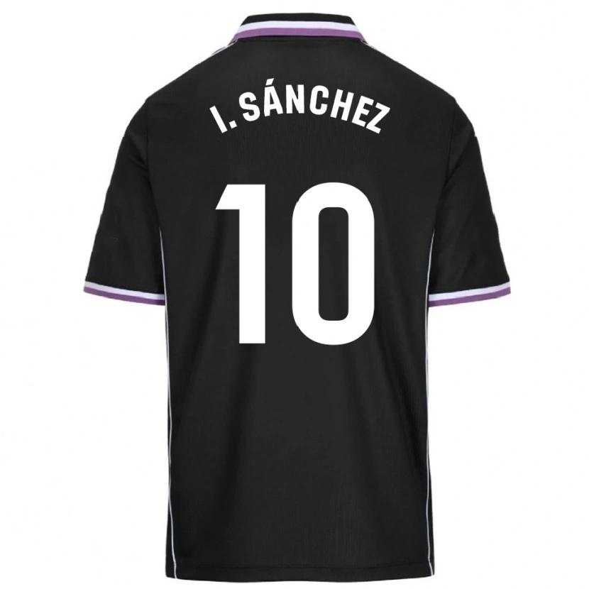 Danxen Mænd Iván Sánchez #10 Lilla Sort Udebane Spillertrøjer 2025/26 Trøje T-Shirt