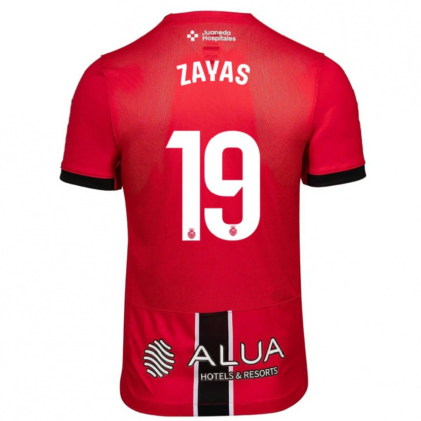 Danxen Kvinder Yosmel Zayas #19 Rød Sort Hjemmebane Spillertrøjer 2025/26 Trøje T-Shirt