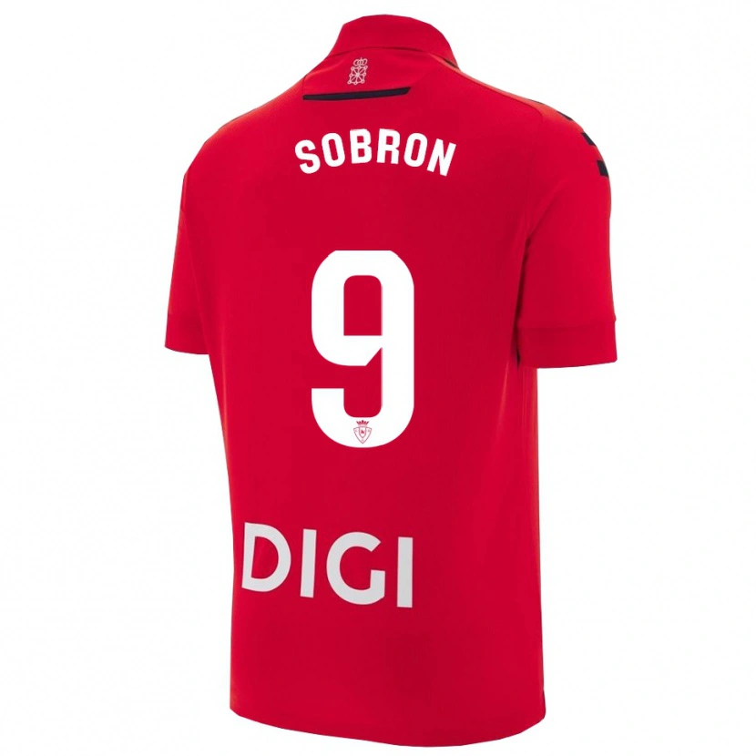 Danxen Kvinder Carmen Sobrón Olarte #9 Rød Sort Hjemmebane Spillertrøjer 2025/26 Trøje T-Shirt