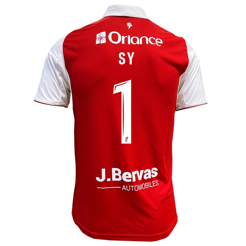 Danxen Kvinder Seydou Sy #1 Rød Hvid Hjemmebane Spillertrøjer 2025/26 Trøje T-Shirt
