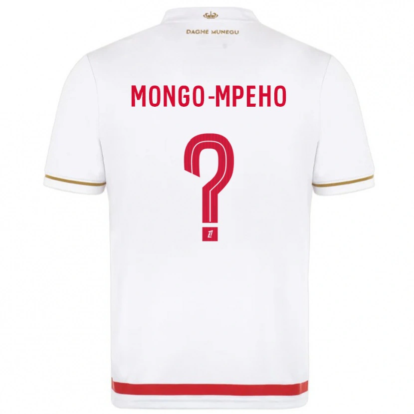 Danxen Kvinder Djordan Mongo-Mpeho #0 Rød Hvid Hjemmebane Spillertrøjer 2025/26 Trøje T-Shirt