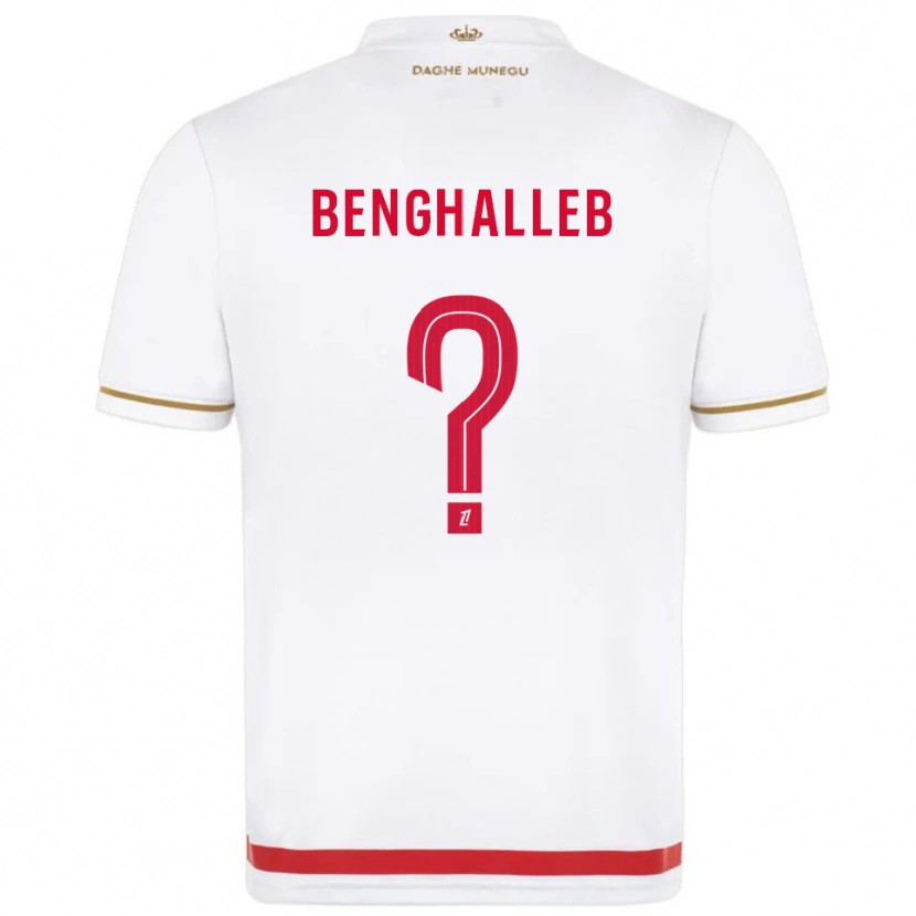 Danxen Kvinder Adam Benghalleb #0 Rød Hvid Hjemmebane Spillertrøjer 2025/26 Trøje T-Shirt
