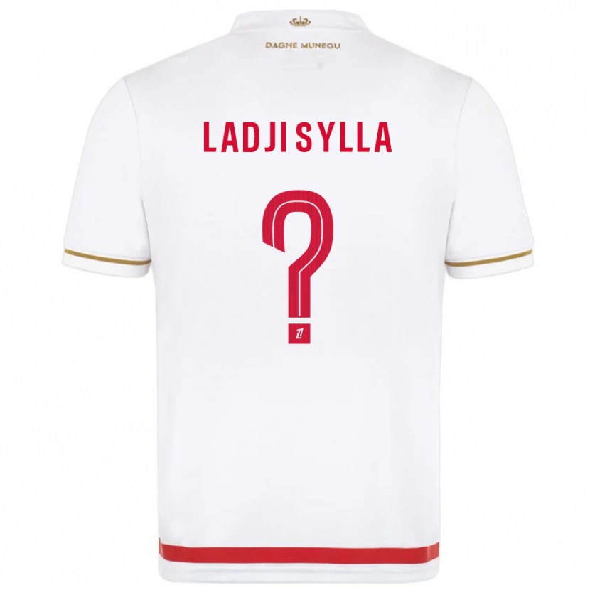 Danxen Kvinder Ladji Sylla #0 Rød Hvid Hjemmebane Spillertrøjer 2025/26 Trøje T-Shirt