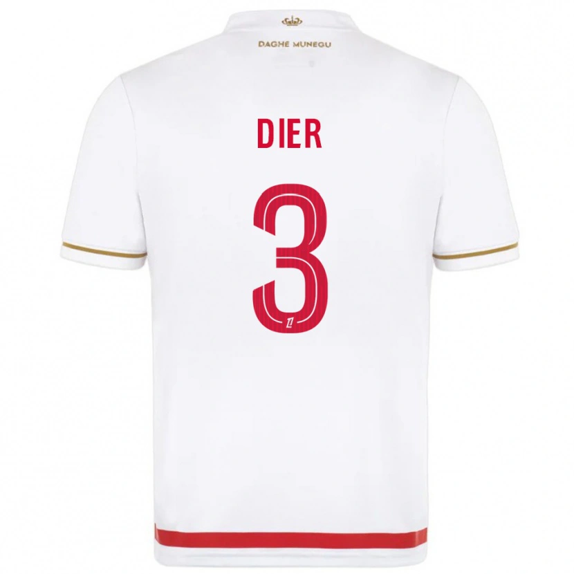 Danxen Kvinder Eric Dier #3 Rød Hvid Hjemmebane Spillertrøjer 2025/26 Trøje T-Shirt