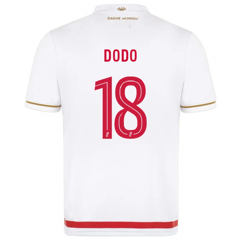 Danxen Kvinder Yannick Dodo #18 Rød Hvid Hjemmebane Spillertrøjer 2025/26 Trøje T-Shirt