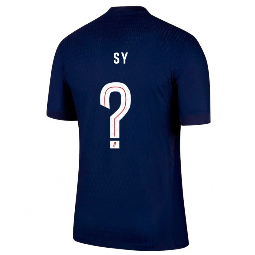 Danxen Kvinder Bocar Sy #0 Navy Rød Hjemmebane Spillertrøjer 2025/26 Trøje T-Shirt