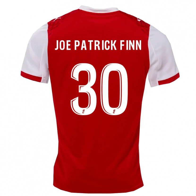 Danxen Kvinder John Patrick #30 Rød Hvid Hjemmebane Spillertrøjer 2025/26 Trøje T-Shirt
