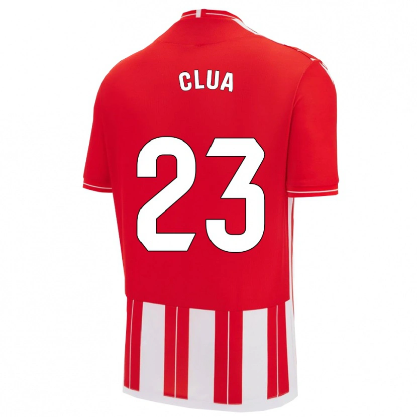 Danxen Kvinder Selvi Clua #23 Rød Hvid Hjemmebane Spillertrøjer 2025/26 Trøje T-Shirt