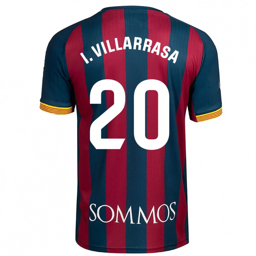 Danxen Kvinder Ignasi Vilarrasa #20 Navy Blå Rød Hjemmebane Spillertrøjer 2025/26 Trøje T-Shirt